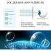 Dollger Blue Light Filter Glasses for Women Men Blue Light
