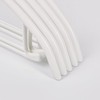 BESSLEE Heavy Duty Non-Slip Rubber Coated Metal Hangers for Clothes,