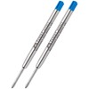 Faber-Castell Ballpoint Pen Refill (Pack of 2, Extra Wide, Blue)