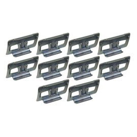 Auto Krafters Compatible/Replacement For Side Body and Rocker Panel Molding Clips Set of 10 for 1962-64 Monterey Comet (EBC2GY-16A076ST)