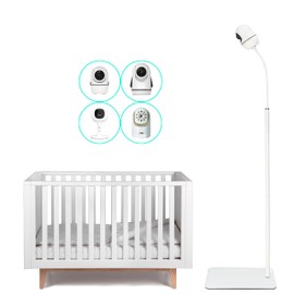 GUCHO Baby Monitor Mount Floor Stand Holder Compatible with Hellobaby HB6550/HB65/HB6339/HB40/HB6081/HB66/HB6351,Infant Optics DXR-8/8 Pro,Nanit,OKAIDI,Universal Flex Stand Baby Camera Mount