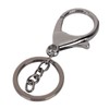 10Pcs Key Chain Plating Non Fading Simple Keychain Bag Buckle