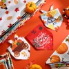Sanwuta 120 Pcs Fall Dog Bandanas Bulk Thanksgiving Dog Bandanas