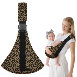 Vicloon Baby Sling Carrier, Adjustable Babys Carriere, Baby Wrap Carrier Toddler Sling, Babys Slings Carriere with Thick Shoulder Straps, Slings Portable and Comfortable for Newborn Up to 6-48 Months