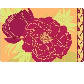 Color Bouquet Gold Flower Wall Decal 24 x 16
