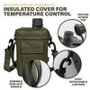 Sirius Survival 2L Military-Grade Square Canteen with Insulated Case &