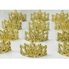CORONAS PRINCESS GOLD CROWN RECUERDOS X 12 PARTY FAVORS TIARA