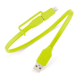 TYLT FLYP-DUO Reversible USB Cable - 1M - Green