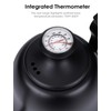 Chefbar Tea Kettle with Thermometer Stovetop Gooseneck Kettle 28oz 0.8L
