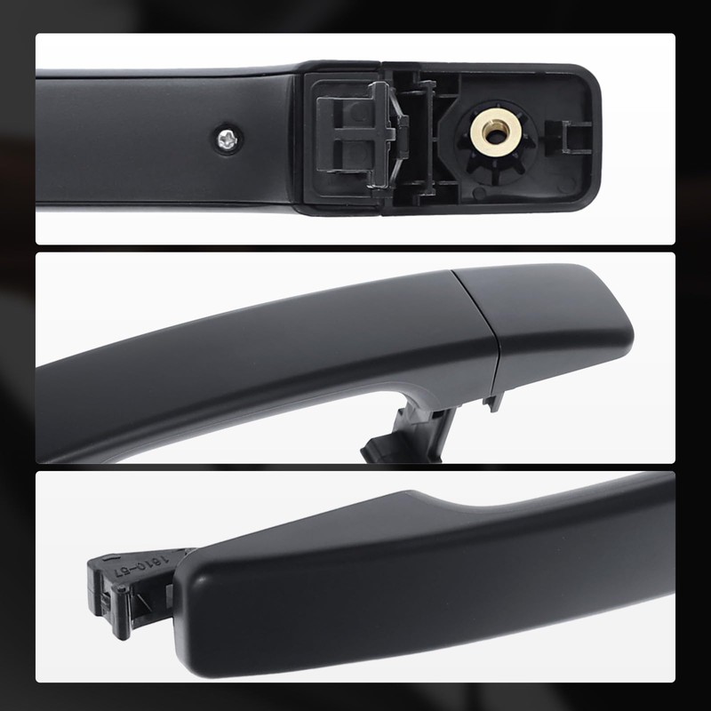 A-Premium Outside Exterior Door Handles Compatible with Kia Soul 2014-2019