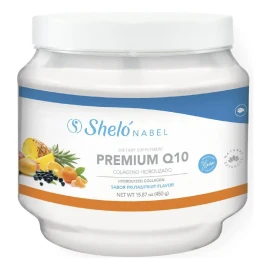 Colágeno Hidrolizado Premium Q10 Sheló Nabel 450g Frutas