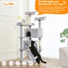 Made4Pets Cat Tree Tower 56in Cat Tower for Indoor Cats
