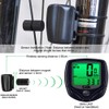 Water-Proof Bike Computer with Compass, MAXIN Wireless Bike Speedometer with