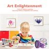 8PCS Finger Paints Safe Washable DIY Kids Finger Paints for
