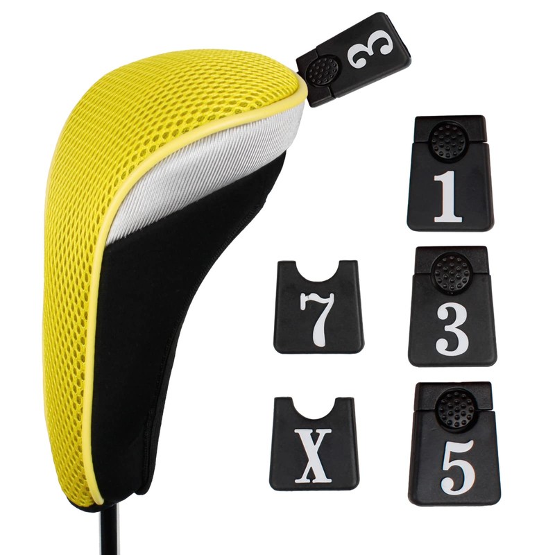 Andux Golf 460cc Driver Fairway Wood Club Head Covers 3pcs/Set