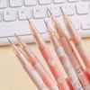 6 Pieces Mechanical Pencils Set Automatic Mechanical Pencils Peach Mechanical