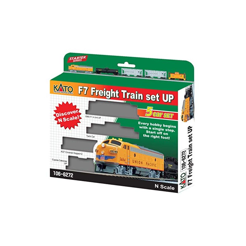 N F7 Freight Train Set Union Pacific 5-Unit Set
