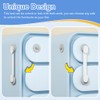 SAFELON 6 PCS Child Safety Locks, Cupboards Straps Locks, Baby
