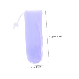 WOONEKY Portable Soap Foaming Net Bags 8pcs Set Exfoliating Soap Bags Great for Family Use Travel