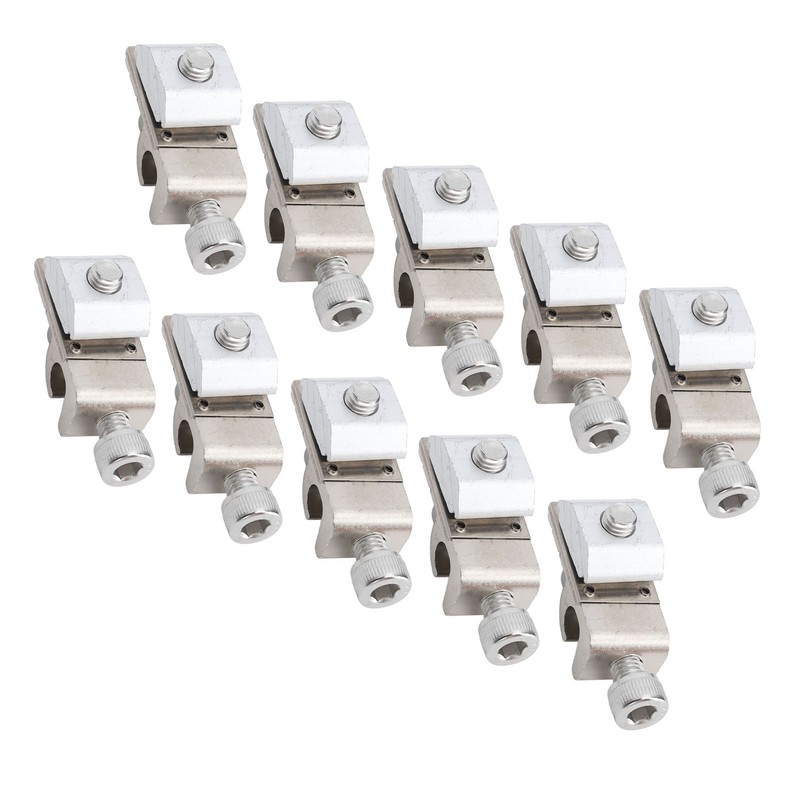 10 Pcs Standard Solar Grounding Lugs Solar Panel Ground Wire