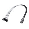 10Gtek Internal Mini SAS 36pin (SFF-8087) Male to 4X SATA