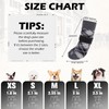 EXPAWLORER Dog Socks to Prevent Licking Paws,4 Pcs Double Sided