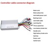1 PCS 48V 60V 64V 72V 1000W 1500W Electric Controller