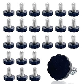 24 PCS 5/16‘’ UNC Thread Adjustable Furniture Levelers Screw in Threaded, Adjustable Levelers Feet Screw On Furniture Glide Leveling for Table, Chair, Furniture Legs (5/16‘’-18UNC Thread)…