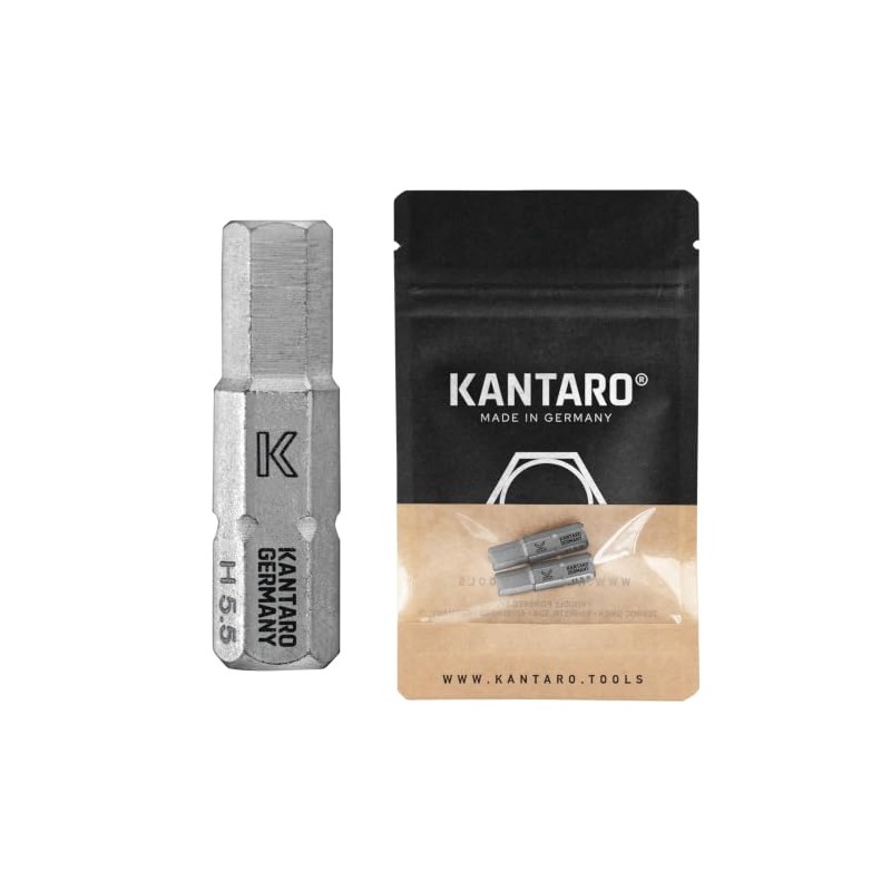 KANTARO 3018 Hexagonal Bit HEX 5.5 mm x 25 mm