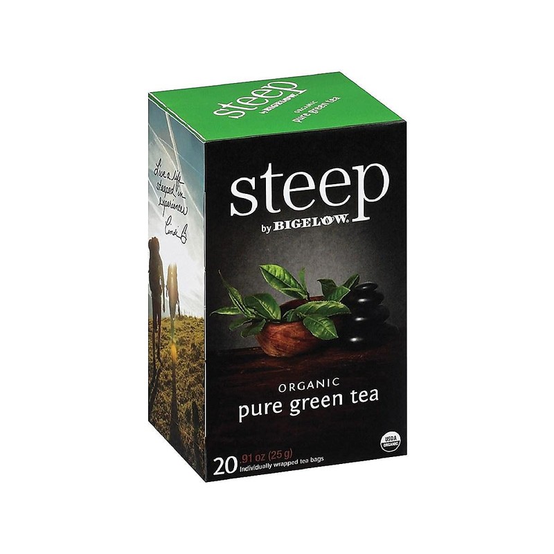 Bigelow Tea Steep Pure Green Organic, 0.91 oz