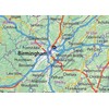 Alabama Physical Map - 16.9 x 24.4 inches - Paper