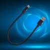 PCI-E 1X Extension Cable Cord Riser Card Power USB Extender