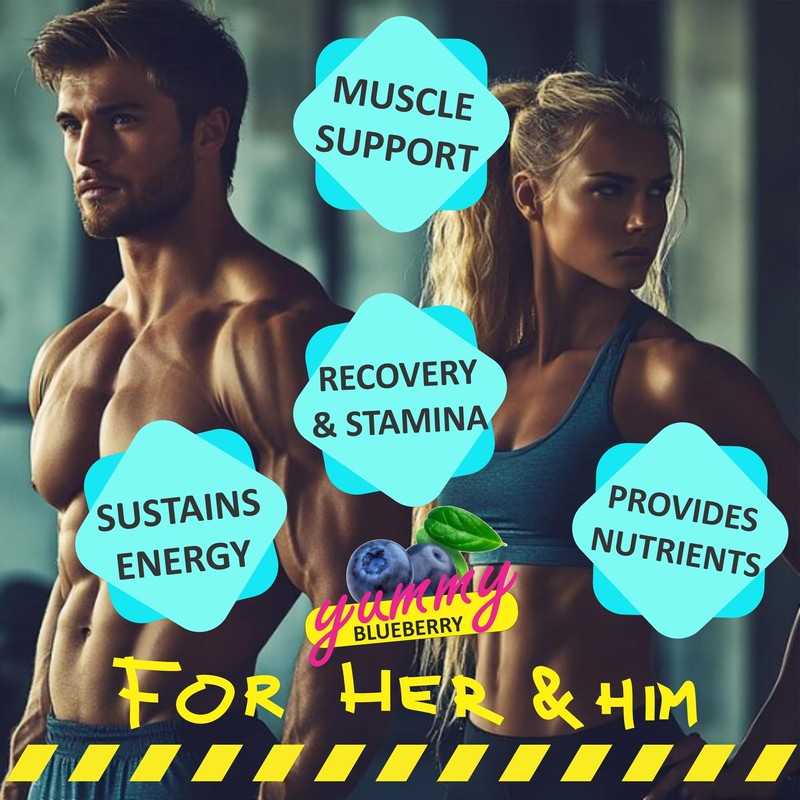 Creatine Monohydrate Gummies 5g – Muscle Growth | Pre Workout