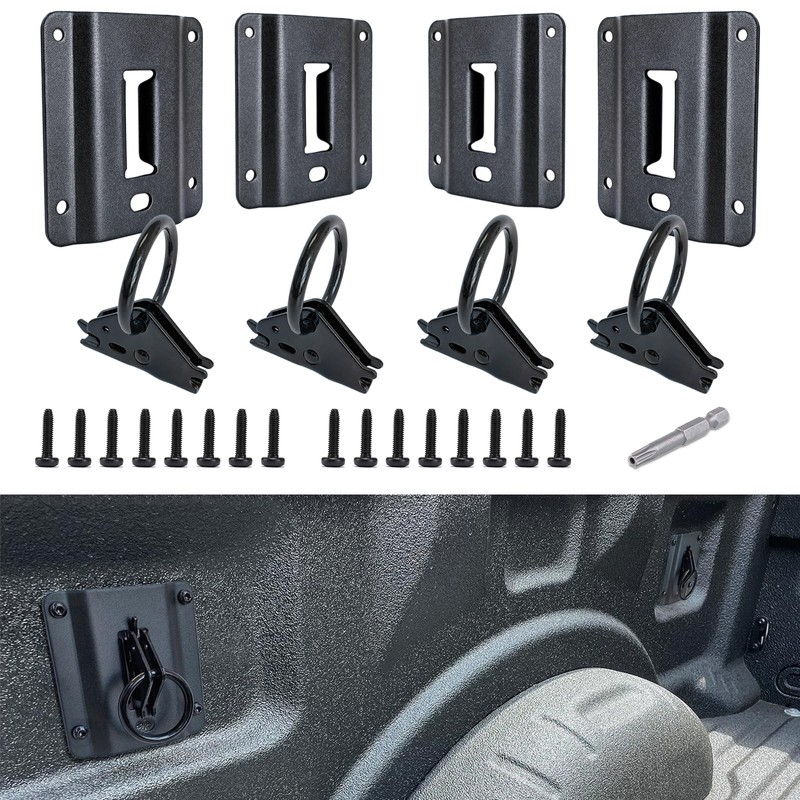 4 Pack Truck Bed Tie Down Anchor Boxlink E Port