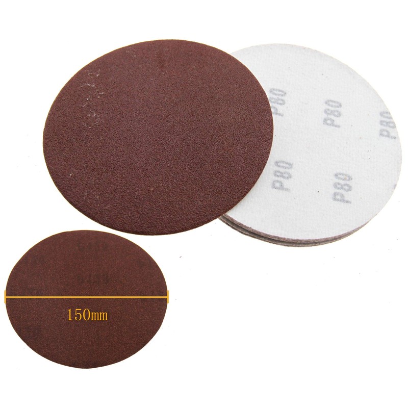 Be In Your Mind 150mm Sanding Discs Hook and Loop