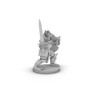 Dragonborn PAladin With a Belly Tabletop DND Gaming Miniature