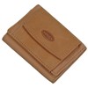 BOCCX GoBago 40025 Men's Leather Wallet Party Purse, light brown,