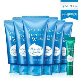 Senka Perfect Whip 120g x 6 + Calming Cica 15g 1004109 / 센카 퍼펙트 휩 120g 6개 + 카밍 시카 15g 1004109