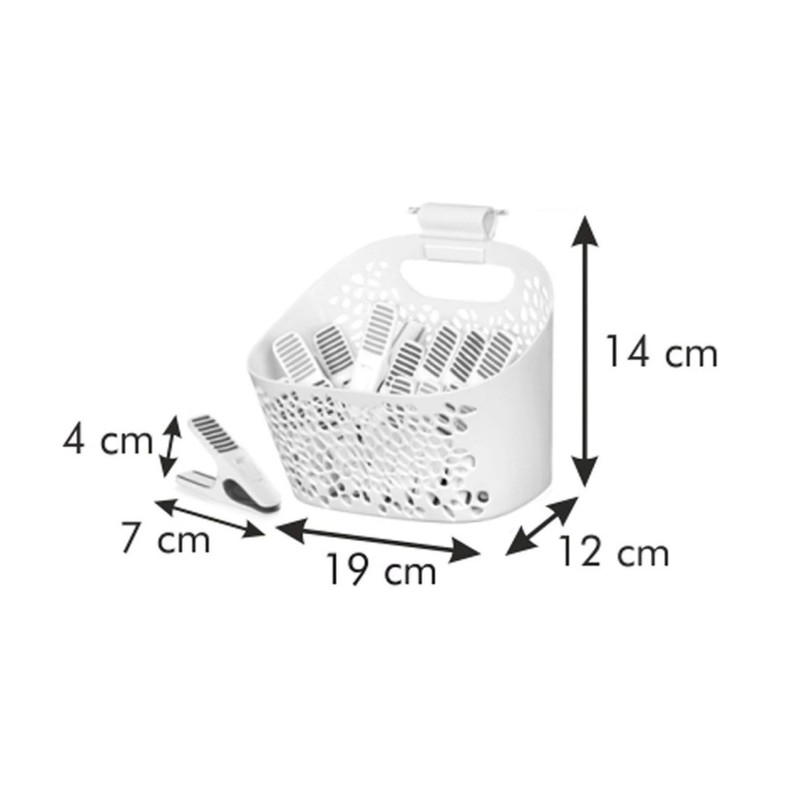 Tescoma Clothes Pegs, Multi-Colour