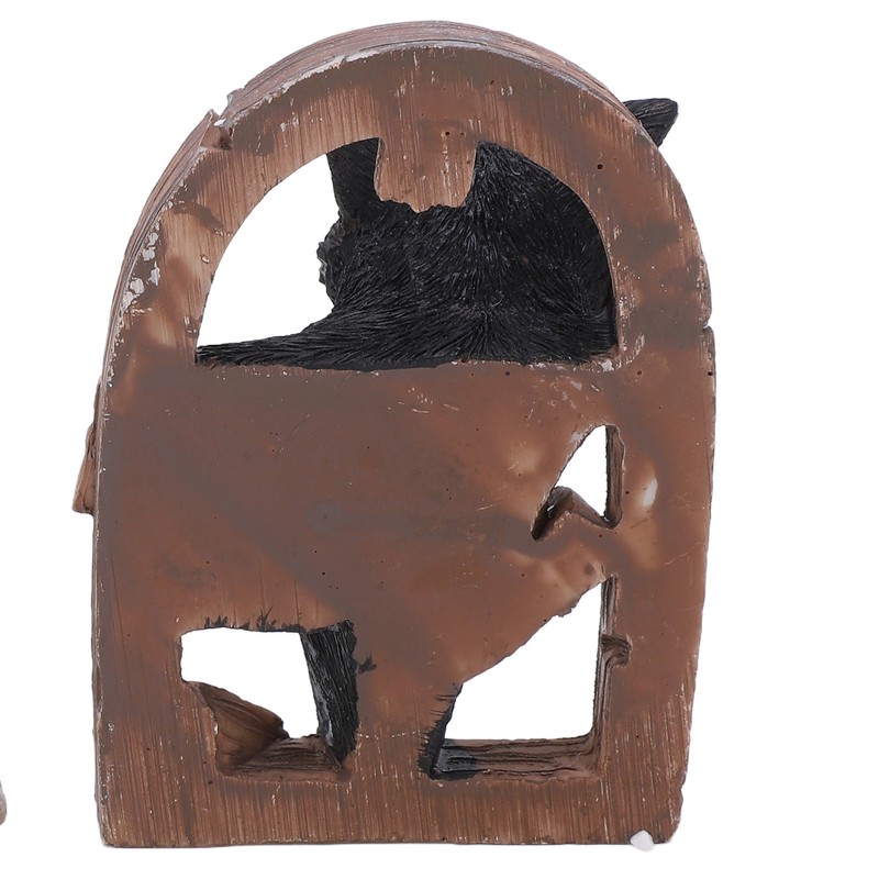 3 Pcs Gopher Ornaments Resin Simulation Animal Cat Gopher Garden
