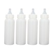10pcs Small Animal Feeding Bottle Soft Silicone Nipple Thickened Pet