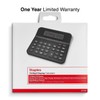 Staples 10-Digit Battery/Solar Powered Basic Calculator, Black, 2/Pack (ST250-CCVS)