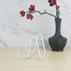 LIONWEI LIONWELI White Decorative Plate Stand Holder Picture Frame Stand