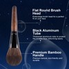 Loose Powder Brush for a Flawless Finish Ultra-Soft High-Density Vegan