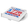 Happy 4th of July Decor Patriotic Desk Sign Est.1776 America