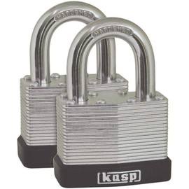 Kasp 130 Laminated Steel Padlock - 40 Millimeters - Twin