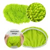 5PCS Reusable Microfibre (Cotton & Chenille) Mop Pads Compatible with
