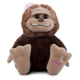 The Petting Zoo Bigfoot Girl Stuffed Animal Plushie, Gifts for Kids, Wild Onez Wildlife Animals, Bigfoot Ape Plush Toy, 10 inches