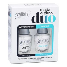 Gelish Matte  Gloss Duo Kit, Cada Uno