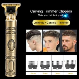 FICSTAR Professional Hair Clippers Trimmer Cutting Beard Cordless Barber Shaving Machine